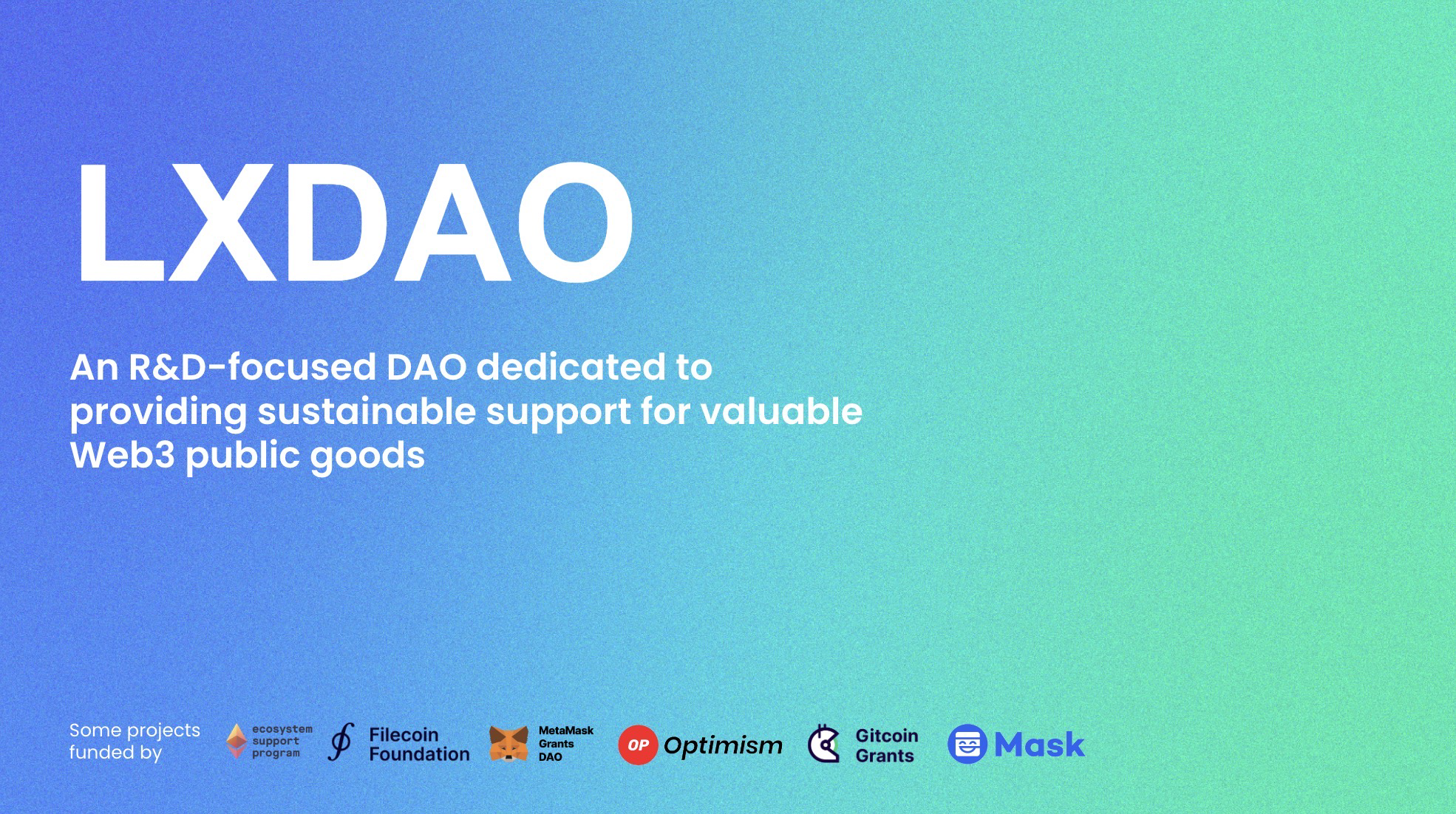 LXDAO financing overview